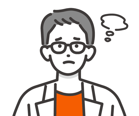 不安な様子